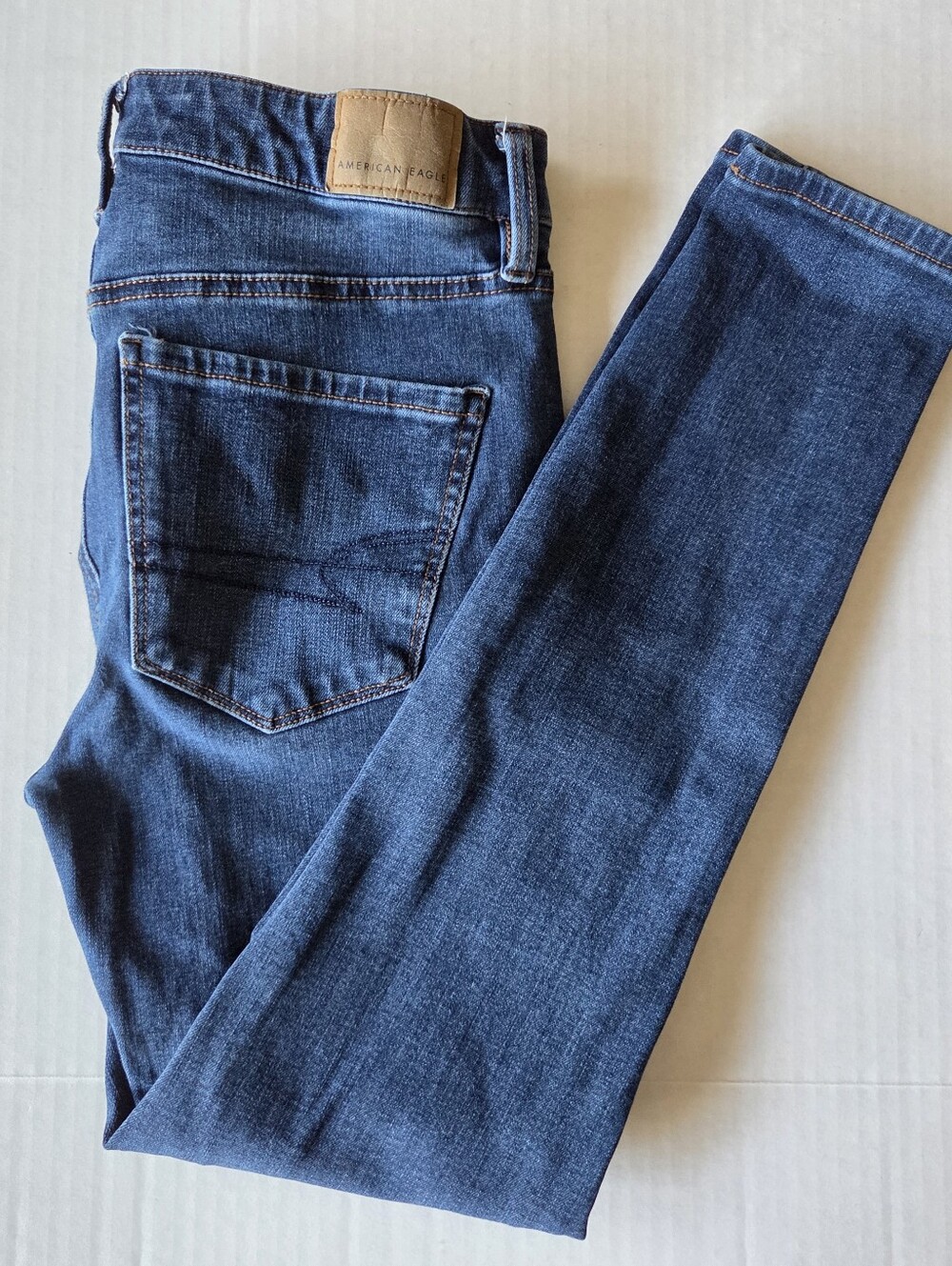 American Eagle Super Hi-Rise Jegging Dream Stretch Women's 2 Short 26 x 24.5 EUC